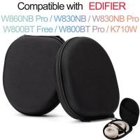 ราคา สําหรับ EDIFIER W860NB Pro W800BT Pro ฟรี W830NB Pro K710W แบบพกพาชุดหูฟังกระเป๋าเดินทางกันกระแทก Hard Shell กระเป๋า (45752729985)