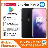 ราคา Oneplus 7 Pro โทรศัพท์มือถือ 4G LTE 6.67" 8GB RAM 256GB ซิมการ์ดคู่แบบเต็มหน้าจอ Snapdragon 855 โทรศัพท์มือสอง (26164865947)