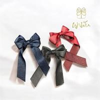 ราคา กิ๊บโบว์ กิ๊บติดผม โบว์หางยาว กิ๊บปากเป็ดโบว์ริบบิ้นประกายทองวิ๊งๆ (26221390652)