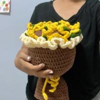 ราคา ช่อดอกทานตะวันไหมพรม ช่อใหญ่ (28770950011)