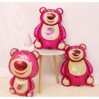 ราคา Disney BearLotso Foil Balloon Pink Bear Toy story (47855193076)