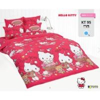 ราคา Toto ชุดผ้าปูที่นอน คิตตี้ Kitty KT95 สีชมพูเข้ม #โตโต้ ลิขสิทธิ์แท้ ซานริโอ Sanrio ลายใหม่ 2026 (21531881684)