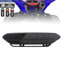 ราคา ไฟเบรคท้ายรถ ATV สีแดง LED ไฟท้ายสำหรับ Yamaha YFZ 450 YFZ450 2006 2007 2008ไฟท้าย2009 (28307467667)