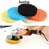 ราคา BASTIBAG 5 ชิ้น/เซ็ต Auto Buffing Wax Sponge,Reusable Circular Car Polishing Pad Kit,ใช้งานง่ายSelf-Adhesive 3/4/5/6/7 นิ้วขัดแว็กซ์แผ่นสําหรับขัดรถDrill (57306262929)