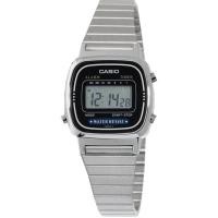 ราคา ﻿CASIO นาฬิกาข้อมือสุภาพสตรี สายสแตนเลส digital lady รุ่น LA670WD-1UDF - สีเงิน (6806633959)
