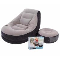 ราคา INTEX โซฟาเป่าลม เก้าอี้เป่าลม พร้อมที่วางเท้า Ultra Lounge รุ่น 68564 (15814550214)