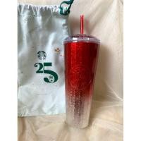 ราคา มือหนึ่ง แก้วStarbucks Red Kaleidoscope24oz (24605697726)