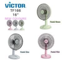 ราคา Victor พัดลม ตั้งโต๊ะ ขนาด 16 นิ้ว รุ่น TF-166 ความเร็วลม 3 ระดับ ประหยัดไฟเบอร์ 5 พัดลมตั้งพื้น รับประกันมอเตอร์ 2 ปี (556997465)