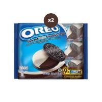 ราคา Oreo โอรีโอ คุกกี้แซนด์วิชรสดาร์กแอนด์ไวท์ช็อกโกแลต ขนาด 256.5 (9x28.5) กรัม x2 (19306609030)