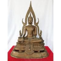 ราคา รูปหล่อ พระพุทธชินราช ภปร. ในหลวงรัชกาลที่9 เสด็จเททอง หน้าตัก9นิ้ว เนื้อทองเหลือง (4081680626)