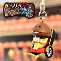 ราคา แท้ 100% จากญี่ปุ่น พวงกุญแจ สายเชือก เห็ด นาเมโกะ Nameko Asakusa Rickshaws in Nfunfu Limited Osawari Tantei Cultivation (1798236183)