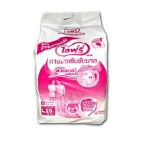ราคา Lifree กางเกงซึมซับมาก ไซส์ L -20 ชิ้น (5071079698)