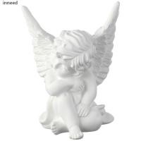 ราคา อินนีด เครื่องประดับนางฟ้าน้อย,นางฟ้าที่มีปีกนางฟ้าเรซิ่นตกแต่งบ้าน,แฟชั่นสีขาวเรซิ่นนางฟ้ารูปปั้นปูนปลาสเตอร์เรซินบ้าน (52103739185)