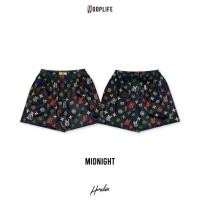 ราคา กางเกงขาสั้น กางเกงแฟชั่นเนวสตรีท HoopLife ” Monogram 2.0 ” Mesh Shorts (29634896082)