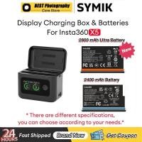 ราคา 【 กรุงเทพฯ】SYMIK Insta360 X5 สมาร์ทจอแสดงผล Fast-Charge WIth original X5 UItra Battery(2800mAH)Camera Accessories (41560770553)