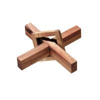 ราคา Wood Toy ของเล่นไม้ ไม้เหวี่ยง Square in X เล็ก/ใหญ่ #126 (891477573)