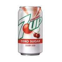 ราคา 7Up Cherry Soda Zero Sugar, 7Up Lemon Lime Soda Zero Sugar (355ml.) 7อัพ ซีโร่ ชูการ์ (พร้อมส่ง) (22509076483)