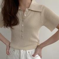 ราคา เสื้อโปโลไหมพรม สีครีม (7514687168)