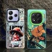 ราคา เคส Redmi Note 14 เคส Remi Note 14 15 5G 14 15 Pro 5G เคส Redmi Note 14 15 Pro Plus เคสกันกระแทก ลูฟี่ โซโร วันพีช อะนิเมะ เคลือบด้าน เคสโทรศัพท์แข็ง (29823679298)