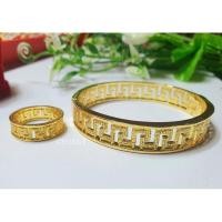 ราคา กำไลจีน ทองและ 3กษัตริย์ลายจีน ขายดีมากๆ เปิด-ปิดได้ รอบวง17-18cm (ไม่รวมแหวน). (9808987311)