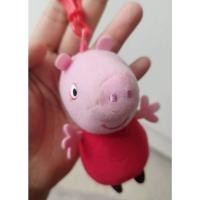 ราคา พวงกุญแจ peppa pig ลิขสิทธิ์แท้มือสองอเมริกาสีชมพูน่ารักตัวเล็ก (40117134572)