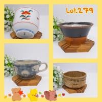 ราคา Lot.279 ถ้วยเซรามิคญี่ปุ่นมือสอง กระถางกระบองเพชร แคคตัส บัวบกโขด ไม้อวบน้ำ ถ้วยน้ำชาญี่ปุ่น#ญี่ปุ่นมือสอง (20952311677)