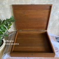 ราคา กล่องไม้สัก กล่องไม้อเนกประสงค์ หีบไม้ หีบไม้สัก (ผลิตจากไม้สักเก่า ) (11228996132)
