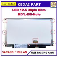 ราคา LCD LED Toshiba 12.5 12 นิ้ว 30 Pin 30pin Slim Thin HD Bracket Ear Bolt ขวาซ้ายขอบด้านข้าง 6 หลุม (29455785523)