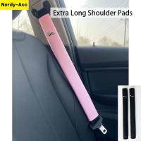 ราคา ใหม่ Car Seat Belt Pad 50cm Universal Shoulder Protector Handmade Soft Cushion Long All Season Comfort Auto Accessories (41402184294)