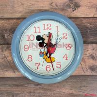 ราคา [มือสอง] Disney Time Mickey Mouse Wall Clock นาฬิกาแขวนผนังน้องมิคกี้ สภาพสมบูรณ์กรอบมีรอยเฟดบ้างเล็กน้อย ใช้งานได้ปกติ (41004079019)
