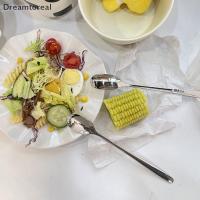 ราคา [ดีเอ็มที] สแตนเลสด้ามยาวกวนช้อนชากาแฟช้อนขนมช้อนกวนก้านช้อนอุปกรณ์ครัว (51606773378)