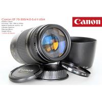 ราคา Canon EF 75-300/4.0-5.6 II USM *Canon EF Mount [USED] (54205974726)