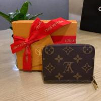 ราคา Used vary good condition Lv Zippy coin wallet dc18 (6910348839)