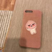 ราคา เคสไอโฟน 7+/8+ apeach พีช kakaofriends สีชมพู (มือสอง) (1934750693)