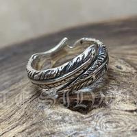 ราคา แหวนเงินแท้ ขนนก S Sterling Silver 925 NSRG1345 (10865589404)