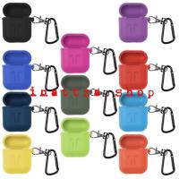 ราคา Clearance Sales !<พร้อมส่ง>เคสซิลิโคนแอร์พอทพร้อมพวงกุญแจ (silicone case and key chain apple airpods) (1360812750)