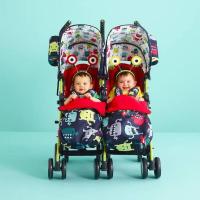 ราคา รถเข็นเด็กแฝด /รถเข็น2พี่น้อง แบรนด์ Cosatto รุ่น Supa Dupa Pixelate Double ทันสมัย แบรนด์ดัง จากUSA รับนน.ได้ถึง 70กก. (27127185058)