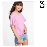 ราคา ON เสื้อยืดแขนระบาย (LABEL ON SCISSORS) (56503947523)