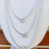 ราคา สร้อยคอเงินแท้ ลายกระดูกงู 3มม. (28522285366)