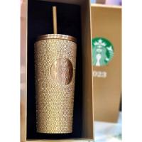 ราคา แก้วสตาร์บัคStarbucks สีทองสวยมาก (25055702097)