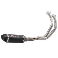 ราคา MT07 FZ07 XSR700 Motorcycle Full Exhaust System Yoshimura Slip-on Muffler Pipe For Yamaha MT-07 FZ- (47806612829)