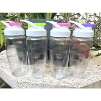 ราคา ขวดน้ำใส พลาสติกสีใส มีหูหิ้วน้ำดื่ม พกพาสะดวก ราคาถูกพร้อมส่ง 610ML (7658645683)