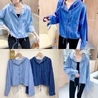 ราคา LK#เสื้อคลุมมีฮู้ด#เสื้อยีนส์มีหมวก#เสื้อมีฮู้ด (13777524874)