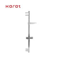 ราคา ราวฝักบัว ราวเลื่อน ราวเลื่อนฝักบัว พร้อมจานวางสบู่ KARAT รุ่น KS-08-721-50 สีโครเมี่ยม (22424564680)