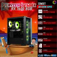 ราคา BONMECOM2 คอมประกอบ / CPU AMD AM5 RYZEN 5 7600X / RX 7600 8GB / Case เลือกแบบได้ (42602960989)