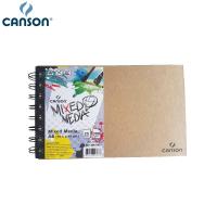 ราคา Canson(แคนสัน) สมุดแคนสันมิกซ์มีเดีย (Canson Mixed meaid) 300g หยาบ (25 แผ่น) A6 # 600766 (2278019431)
