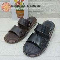 ราคา รองเท้าแตะหนังแท้สําหรับผู้ชาย / รองเท้าแตะหนังแท้ THICK SOLE / รองเท้าแตะหนังแท้ (43514759675)