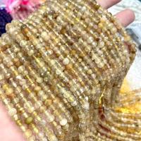 ราคา ไหมทอง Gold Rutilated Quartz ทรงล้อรถ เจีย 6*4 mm เส้นยาว เกรด AAA *หินแท้ หินธรรมชาติ* (13868007842)