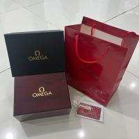 ราคา กล่องนาฬิกาไม้ พระเจ้าช่วย กล่องนาฬิกาโอเมก้าขนาดใหญ่รวมการ์ดและถุงกระดาษ (28661889760)