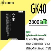 ราคา แบตเตอรี่ แท้ GK40 สำหรับ Motorola Moto G4 E4 เล่น XT1766 XT1607 XT1609 XT1600 Battery แบต SNN5976APhone bateria 2800mAh (27100233119)